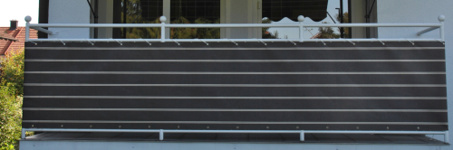 Balkonbespannung aus 100 % Polyacryl/ Dralon Farbe 2400 Höhe 90cm