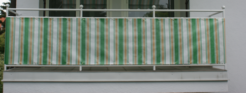 Balkonbespannung aus 100 % Polyethylen Farbe 3500 Höhe 75cm